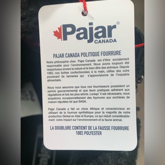 Pajar Canada Black Tavin Waterproof Insulated Winter Boots. - Picture 12 of 16